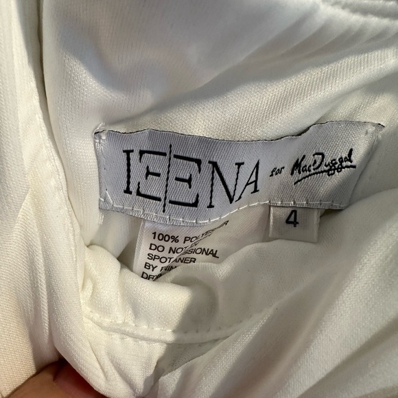 ✔️#34B BNWT MAC DUGGAL FOLDOVER OFF-THE-SHOULDER SLIT GOWN #26517 - Picture 7 of 8